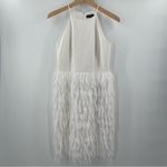 Aidan Mattox NEW AIDAN BY AIDEN MATTOX Dress Size 2 Tiered Halter Bridal Wedding Bride NWOT Photo 14