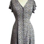 Abound  Floral Flutter Short Sleeve Mini Dress Size Small Photo 0