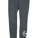 Pink Victorias Secret Yoga Leggings Black White Colorblock Dog Logo Womens XS Photo 0