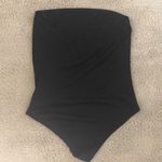 Boohoo 🥺❤️ Cutest Simple Tube top Black Bodysuit Photo 4