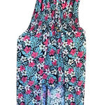 Yuna Fashion Floral Shorts Romper Maxi Dress Sz L/XL NWT Black Size L Photo 0