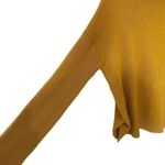 Tahari  large mustard yellow cowl neck sweater Photo 1