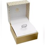 Giani Bernini NEW 2-PC RING SET Size 9 Cubic Zirconia Bands 925 Sterling Silver Photo 2