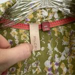 Anthropologie Pilcro Leilani Printed Buttondown Shirt Light Green Size XS Photo 6