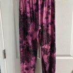 PINK - Victoria's Secret Victoria secret pink cozy sleep jogger virtual violet cloudy tie dye Photo 2