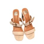 DV Dolce Vita Women's White Slide High Heel Sandals Size 10 NWOT Photo 1