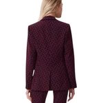 Diane Von Furstenberg DVF  NWT Bien Graphic Print Double Breasted Blazer Size 6 Photo 12