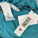 The Bikini Lab NWT Teal One Piece Swim Suit Size S Photo 3