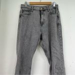 ZARA  Straight Leg Grey Gray High Rise Womens Jeans 8 Zip Fly Casual Fall Denim Photo 1