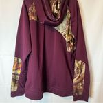 Brown Oversized Long Sleeve Hoodie Size 3X Photo 2