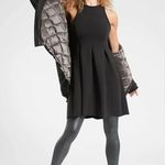 Athleta NWT Petite Black En Route Scuba Dress Sz MP Photo 0