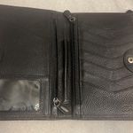 Brighton  Wallet Africa Stories Leather Folio bag Black Cream Woman’s New size OS Photo 3