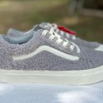 Vans New Shoes Womens Cozy Hug Low Top Sneakers Skater Gray Sherpa Size 7 Photo 0