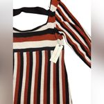 Anthropologie NWT Maeve Striped Sweater Midi Dress Size XS Photo 3