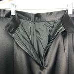 Collage London High Waist Maxi Skirt Black Satin with Slit Size undefined Photo 4