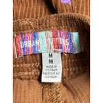 Urban Outfitters Corduroy Floral Embroidered High Rise Straight Trousers Pants M Photo 3