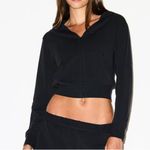 SKIMS Soft Lounge Zip Up Hoodie Black XL NWT Photo 3