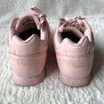 FILA Sneaker Athletic Shoes Women 10 Strawberry Milk Pink Laced Up Casual Photo 6