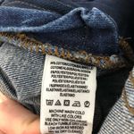 Free People  Kiley Slim Overall with Zippers Size 25 Dark Wash Photo 9