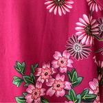 Johnny Was  Pink Lace Bee Active High Low Mesh Contrast Top, Size Extra Large Photo 6