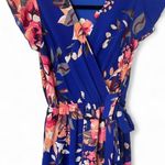 Dream of Me Women's Royal Blue Floral Hi Photo 0