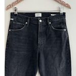 Citizens of Humanity  Marlee Black Relaxed Taper Jeans in The Cliffs Size 26 Photo 5