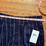 Sophie Rue Frances Easy Suit Shorts Navy/White Stripe Size S 100% Linen NWT Photo 7