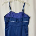 Vintage 80s/90s Sweetheart Column Dress & Puff Shoulder Jacket Set Two Piece Blue Size 6 Photo 10