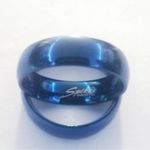 New blue tone stainless steel‎ ring size 6 Photo 3
