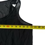 Eileen Fisher Black Lined Silk Asymmetrical Midi Dress Women Size Medium | 68-49 Photo 4