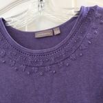 Croft & Barrow FINAL MARKDOWN Decorative knit  tank top large Photo 3