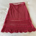 margaret o'leary Red Margaret O’Leary crochet skirt Photo 0