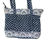 Vera Bradley  Retired‎ Nantucket Navy Get Carried Away Shoulder Tote Photo 1