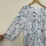 LC Lauren Conrad  Floral Print Blouse Size Medium Photo 2