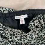 Vintage Flowy Cheetah Print Midi Skirt Photo 1