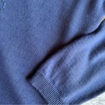 Alfred Dunner  Layered Look Knit Top Made in USA Blue Medium Photo 2