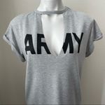 Gaze Women’s Cutout Tunic Shirt Size M Gray Size M Photo 4