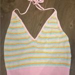 Free People  Out And About Striped Halter Top. Size XS Photo 0