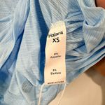 Halara  Women’s Sleeveless Crisscross Back Cropped Tank Top Light Blue XS NWT Photo 3