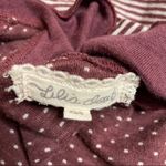 Lili's Closet Striped Ruffled Cardigan Purple Photo 3