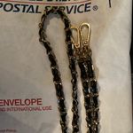 47 New Black & Gold " Bag Chain Convert any wallet into a crossbody Photo 1