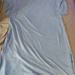 Cherokee  brand light blue Sleep Shirt Sleepwear Short Nightgown Sz Large Photo 4