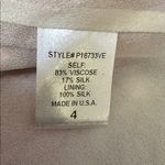 Adam Lippes NWT  Burnout Velvet Dress Size 4 Silk Blend Pastel Multicolor Photo 9