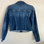 Bar III  distress seam-detail jean jacket, size S denim jacket Photo 9