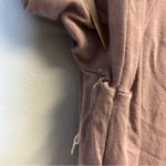 Topshop Tee Mauve/Purple Long Sleeve Ruffle Top Sz US 8 *FLAW: Underarm Hole* Photo 3