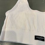 Lucky Brand Ribbed Light Pink Bralette Photo 2