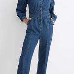 Madewell Denim Straight Leg Jumpsuit Photo 0