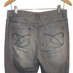 Chico's  Platinum Denim Womens Ultimate Fit Stretch Bootcut‎ Jeans Gray Sz 1 (8) Photo 3
