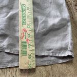 Lungo‎ L’arno Italian Linen Cap Sleeve Shift Dress Size Small Tan Photo 5