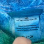 Colortone Tie Dye Tee S Vibrant Neon Rainbow Short Sleeve Casual Womens Tshirt Photo 3